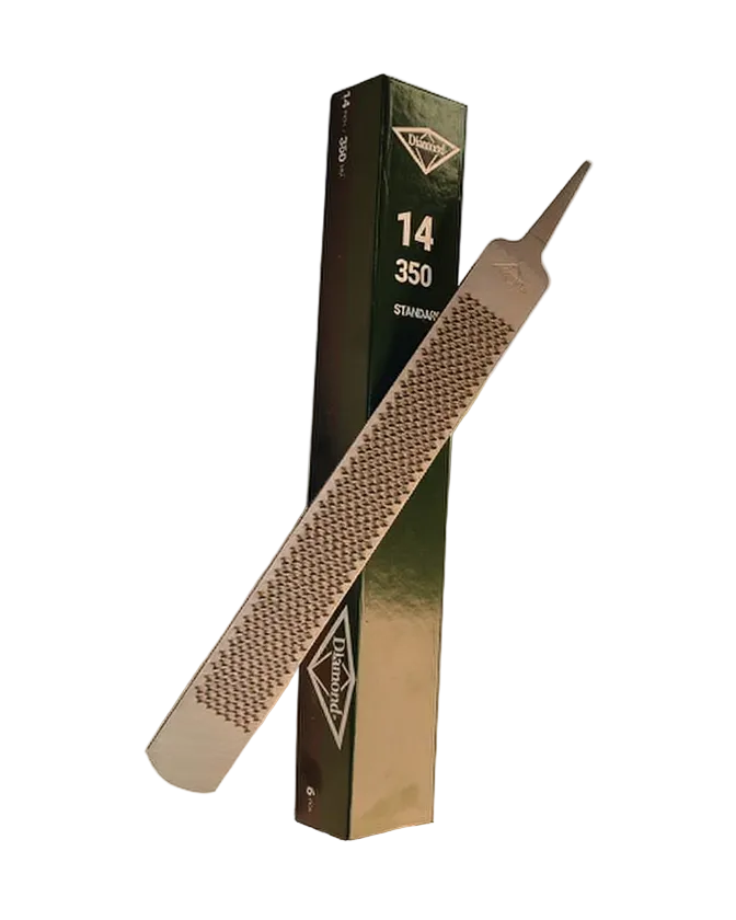 Built with a unique steel composition, this new Diamond hoof rasp is designed to remain sharper, longer in the toughest conditions.