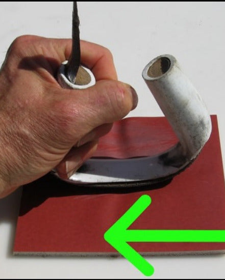 Sharpening the Bar-Sole Rasp with the Evo Honing Pad