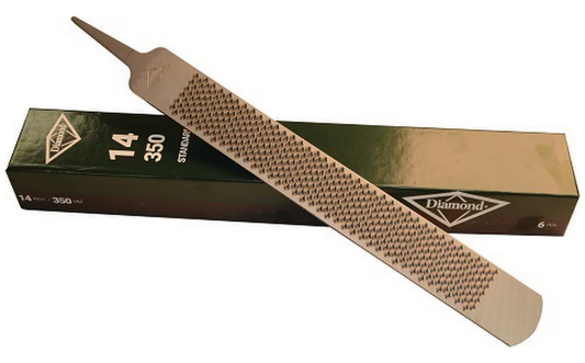 Built with a unique steel composition, this new Diamond hoof rasp is designed to remain sharper, longer in the toughest conditions.