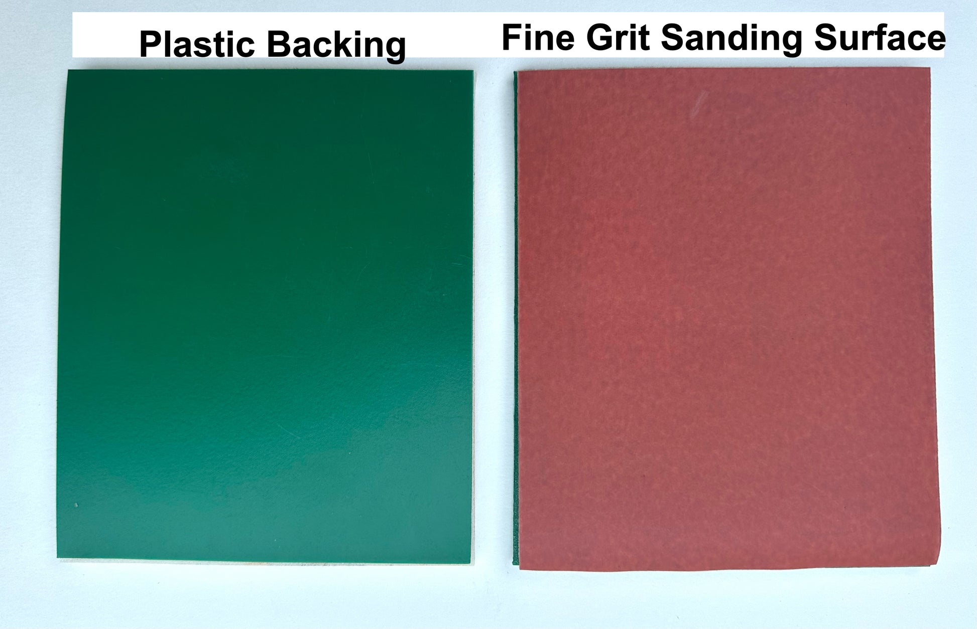Evo Honing Pad showing front and back surfaces