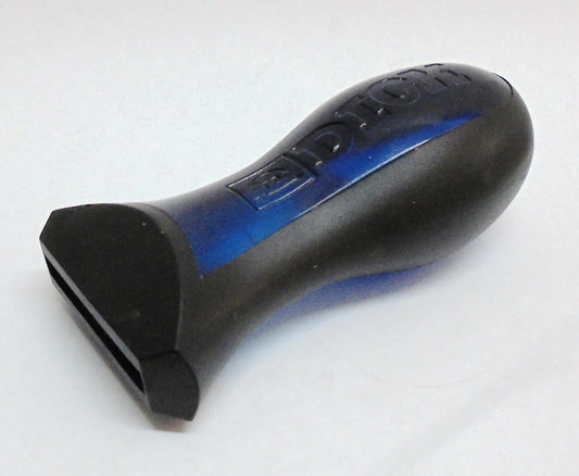 Essential natural trim tool
F. Dick Rasp handle taps securely onto tine of your flat rasp.